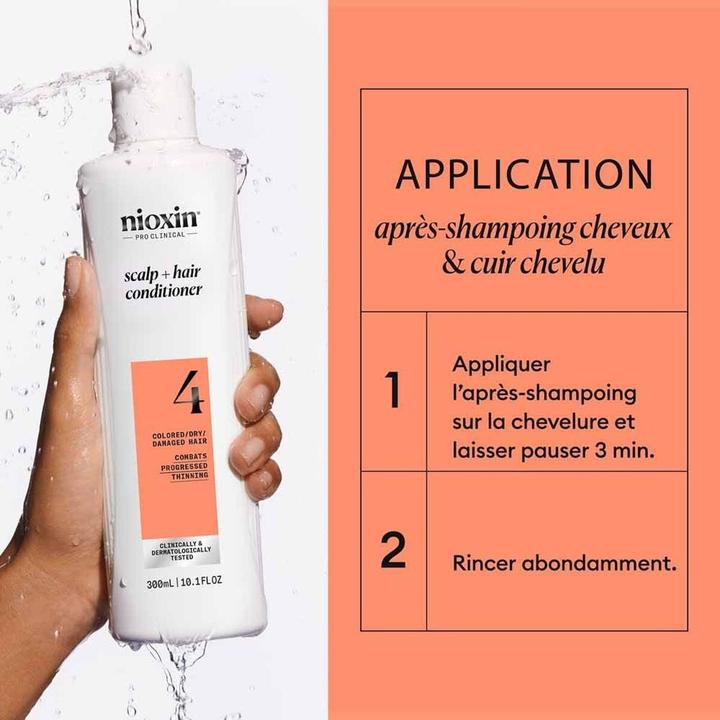 Actual product image Nioxin Scalp + Hair System 4 Conditioner (300 ml)