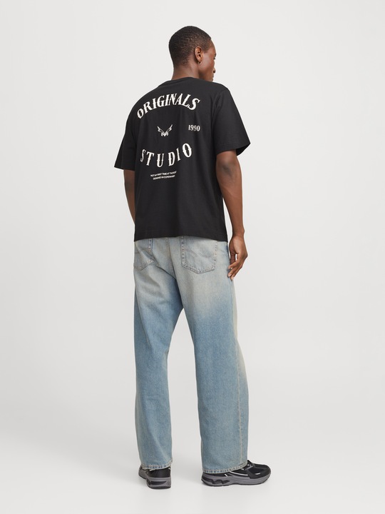 Produktbild Jack & Jones Joraustin Font Tee Ss C.N Styd Aw24 (M)