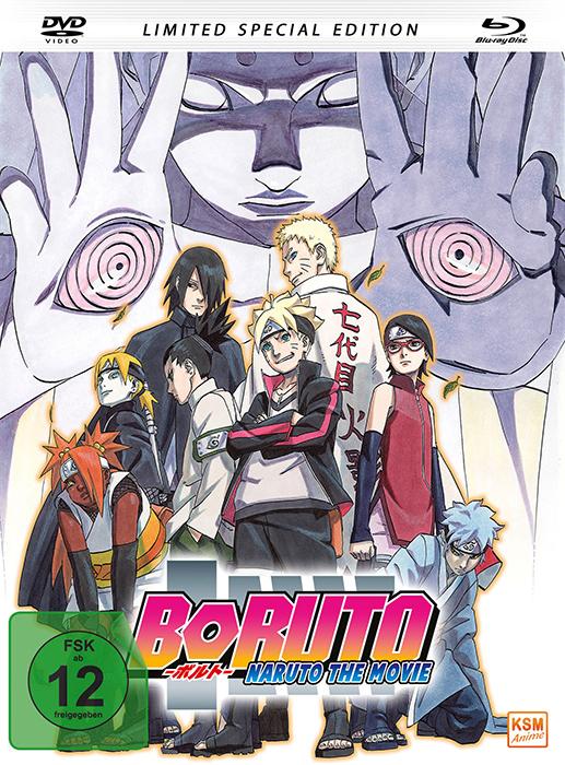 Boruto - Naruto The Movie - Mediabook (Blu-ray, 2017, German, Japanese)