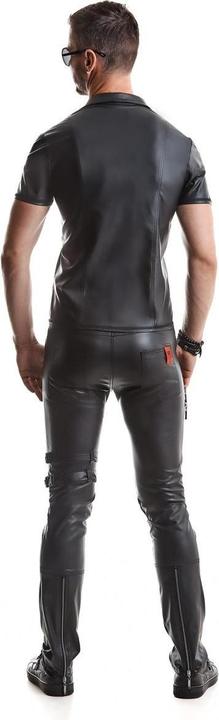 Actual product image Regnes Fetish Planet Men's shirt in black (4XL)