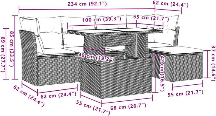 Produktbild vidaXL Edith