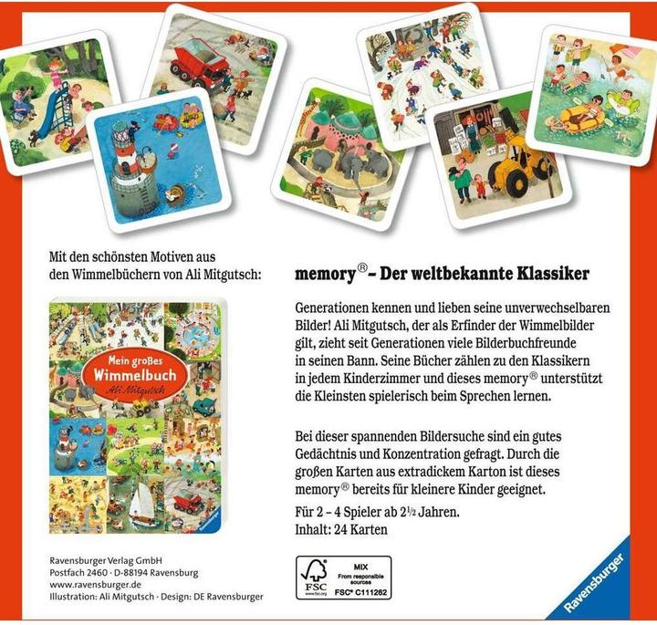 Immagine prodotto Ravensburger Le mie più belle immagini di oggetti nascosti (Tedesco)