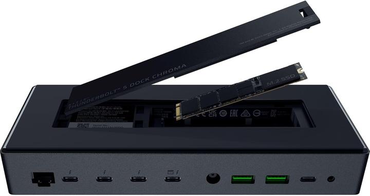 Actual product image Razer Thunderbolt 5 Dock (USB-C, 10 ports)