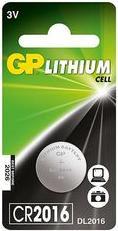 Produktbild GP Batteries Lithium Cell (5 Stk., CR2016, 90 mAh)