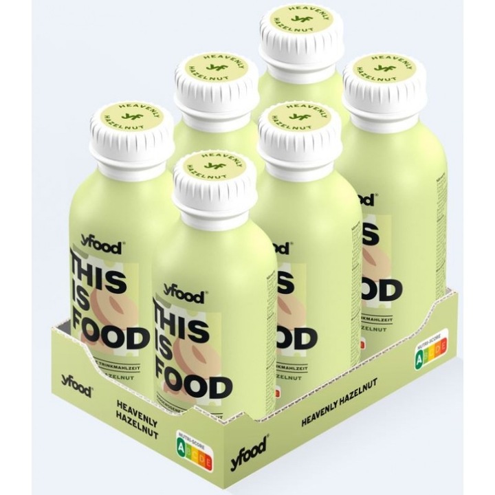 Actual product image YFood Heavenly Hazelnut (Hazelnut, 1 x)