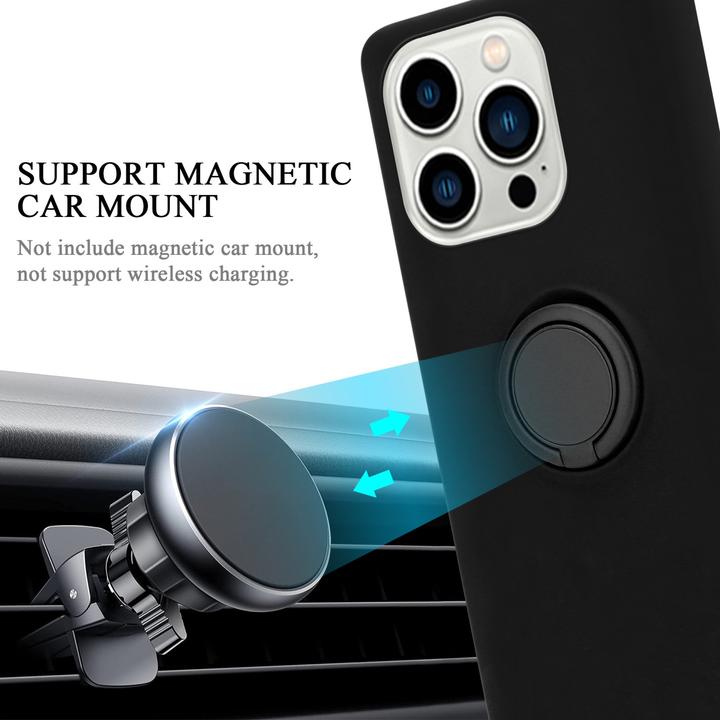 Immagine prodotto Cadorabo Custodia per Apple iPhone 14 PRO MAX in TPU Liquid Ring in stile custodia in silicone (Apple iPhone 14 Pro Max)