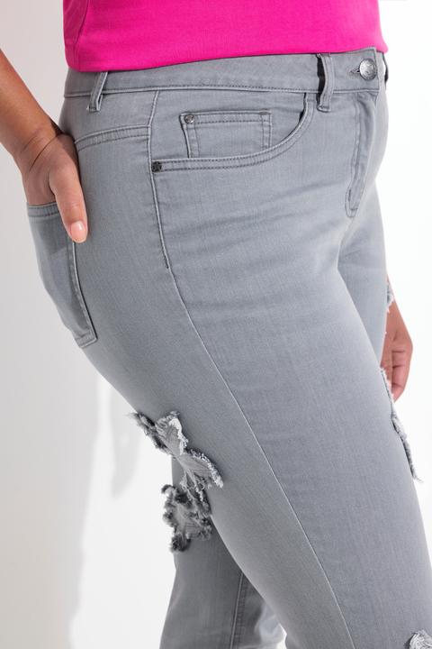 Produktbild Angel of Style Jeans, Straight Fit, Sterne, 5-Pocket (44)