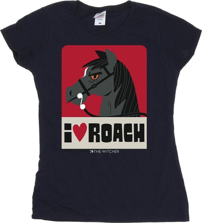 Produktbild Netflix The Witcher I Heart Roach TShirt (XL)