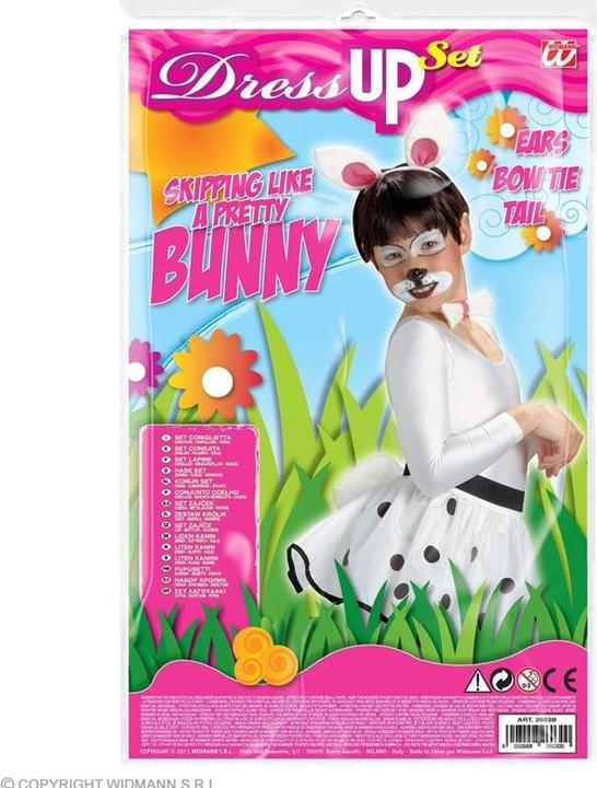 Produktbild Widmann Accessoire Set Häschen weiss