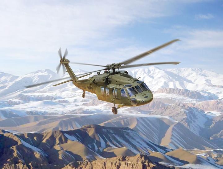 Produktbild ICM UH-60A Black Hawk, US Military Transport Helicopter