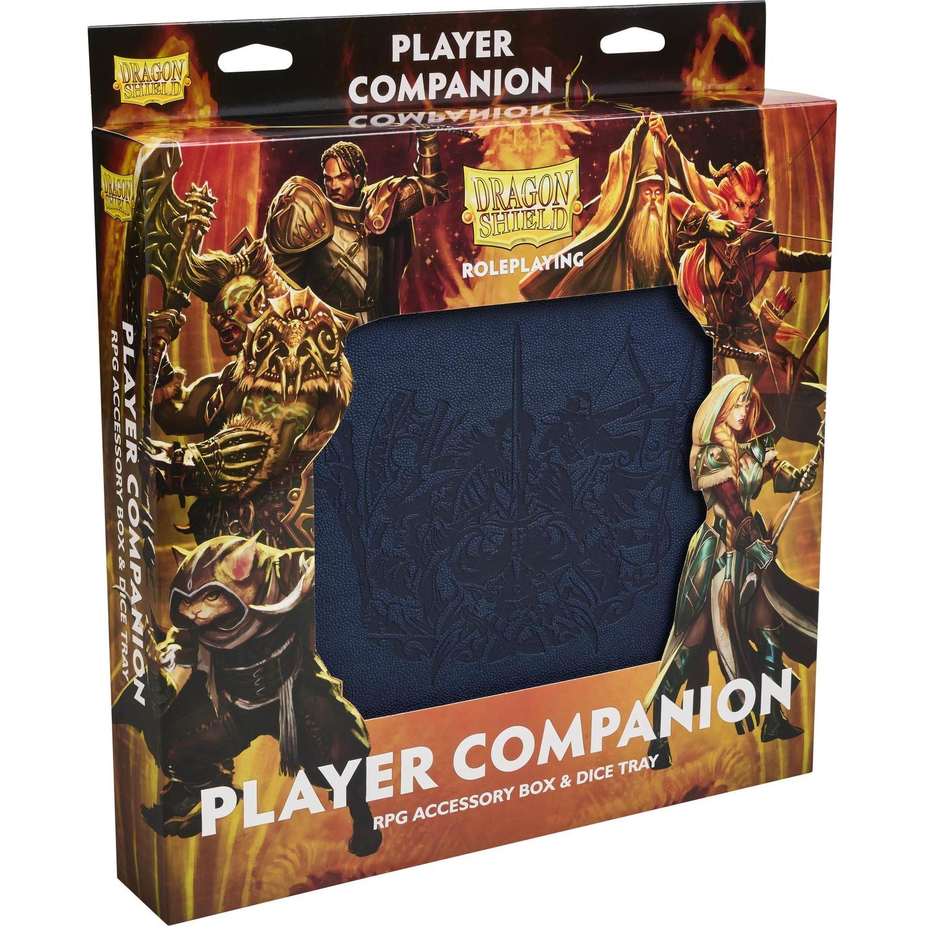 Shield Sleeves Gioco di ruolo - Compagno del giocatore - Blu notte (Inglese)