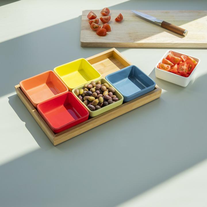 Produktbild Remember Schalenset mit Holztablett