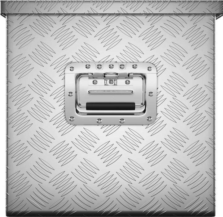 Produktbild MSW Alubox Riffelblech Alukiste Truckbox Werkzeugbox Transportkiste Deichselbox 150L (1 Teil)