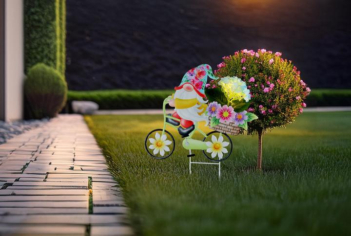 Produktbild Globo Solarleuchte Metall Bunt, 20xled (IP44)