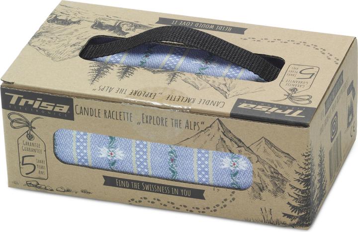 Produktbild Trisa Teelicht-Raclette Explore the Alps Rot