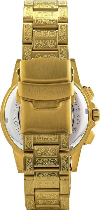 Immagine prodotto Louis XVI LXVI1126 Majeste Iced Out Cronografo Uomo 43mm 5ATM (Cronografo, 43 mm)