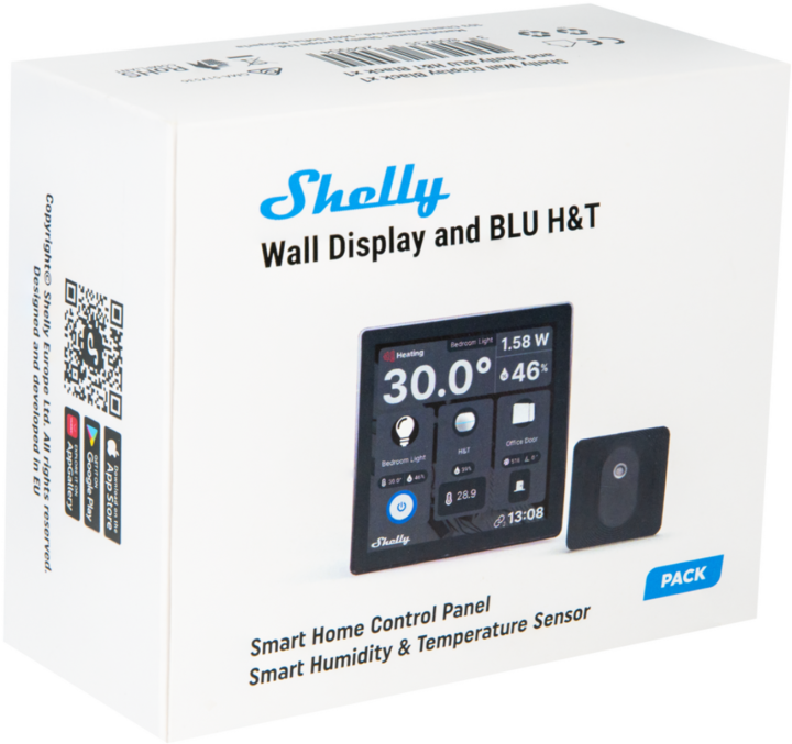 Produktbild Shelly Wall Display Black + BLU H&T Black