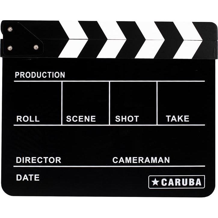 Thumbnail - Caruba Professional Direktor Clapper BW (Kreide), Video Zubehör
