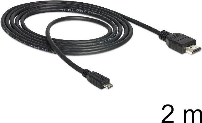 Actual product image Delock MHL to HDMI (2 m, HDMI, Other, 2.0)