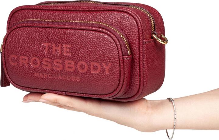 Image du produit Marc Jacobs the crossbody tote leather bag cherry color