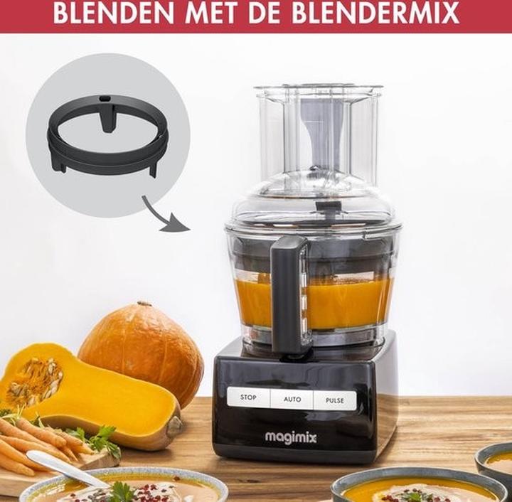 Actual product image Magimix CS 3200 XL Food Processor with Citrus press, Black (2600 ml, 650 W)