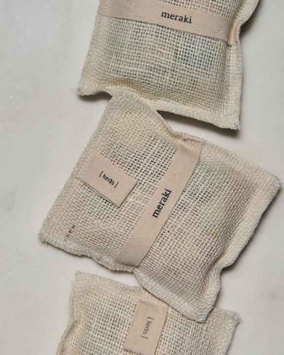 Actual product image Meraki Bath glove, Herbs
