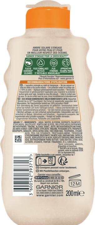 Produktbild Garnier Ambre Solaire (Sonnenmilch, SPF 30, 200 ml, 230 g)