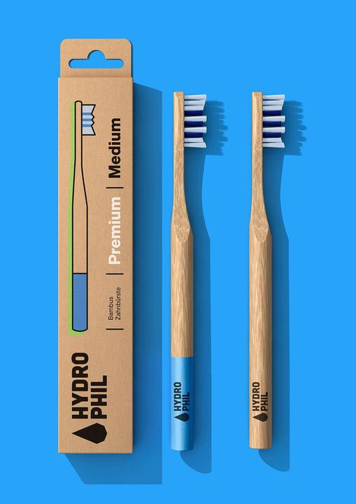 Immagine prodotto Hydrophil Spazzolino da denti Premium MEDIUM (Medio, 1 x)