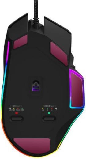 Produktbild A4Tech BLOODY W95 Max Activated, RGB podsvícená herní myš, 12000 DPI, USB, černá (Kabelgebunden)