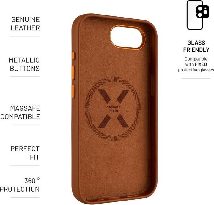 Produktbild Fixed MagLeather für Apple iPhone 16e (Apple iPhone 16e)