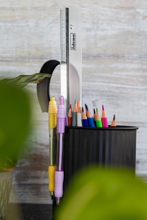 Immagine prodotto Idena Righello 30 cm in plastica trasparente (30 cm)