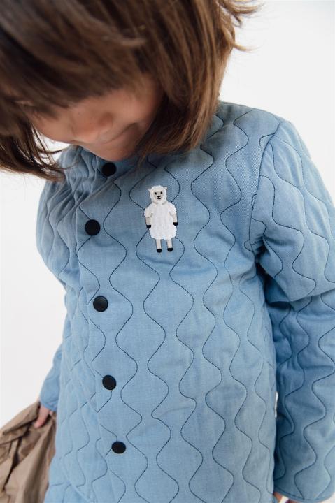 Produktbild Hebe Jacke mit gesticktem Schaf (110, 116)