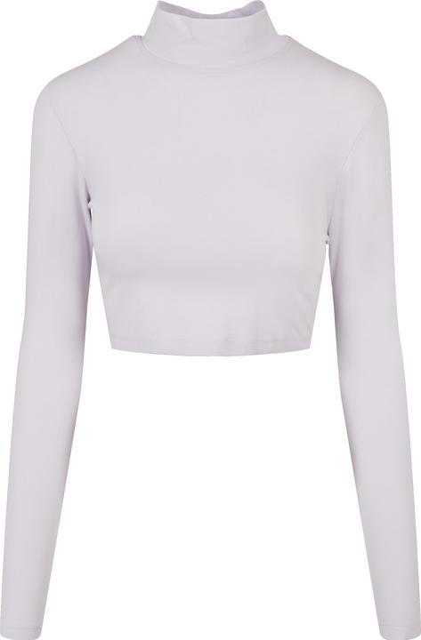 Actual product image Urban Classics Ladies Organic Cropped Turtelneck Longsleeve - 16513 (M)