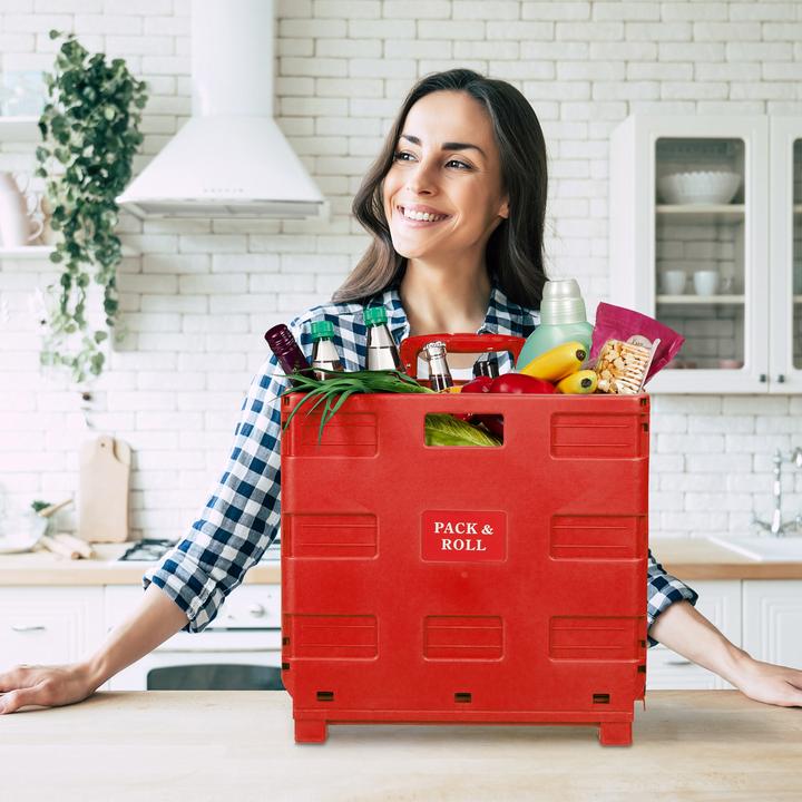 Image du produit Relaxdays Chariot à provisions