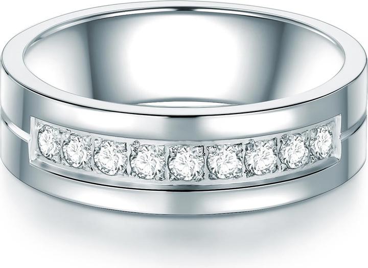 Immagine prodotto Trilani Acciaio inossidabile da donna con zirconia cubica, argento - 7318 (56)