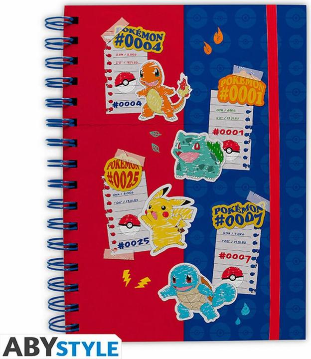 Image du produit ABYstyle Pokemon A5 Notebook Anelli: Blue & Red Partners (A5, Règle spéciale, Couverture rigide)