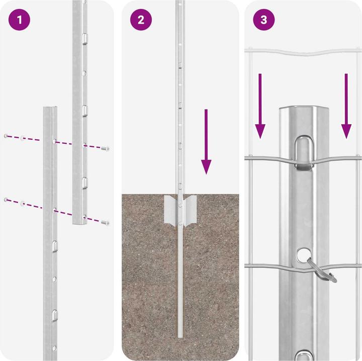 Produktbild vidaXL Aussenbarriere