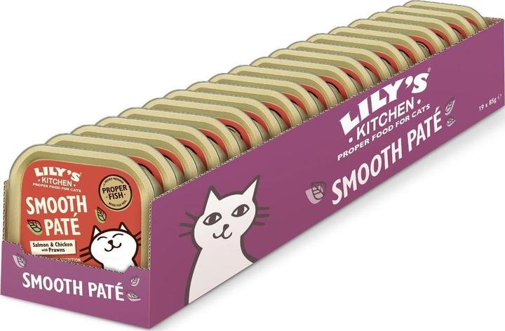 Produktbild Lily's Kitchen Nassfutter Adult Lachs & Huhn 19 x 85 g (Adult, 19 Stk., 85 g)