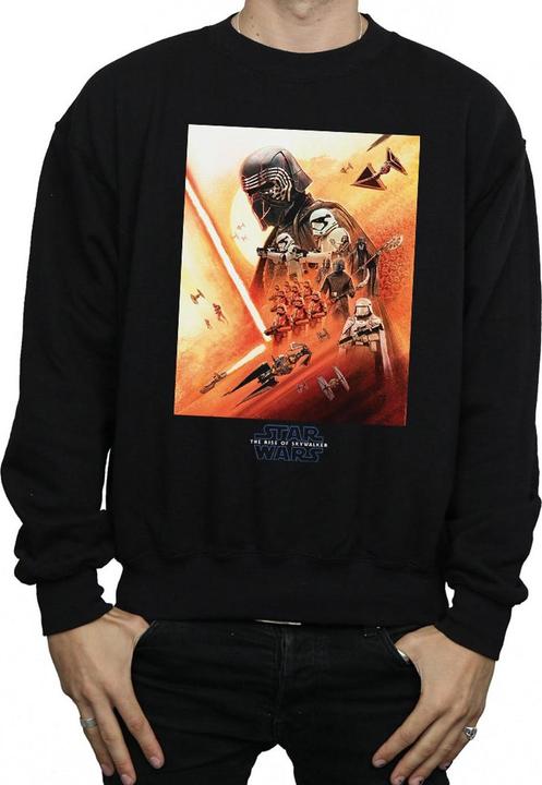 Actual product image Star Wars Mens First Order Poster Sweatshirt (4XL)