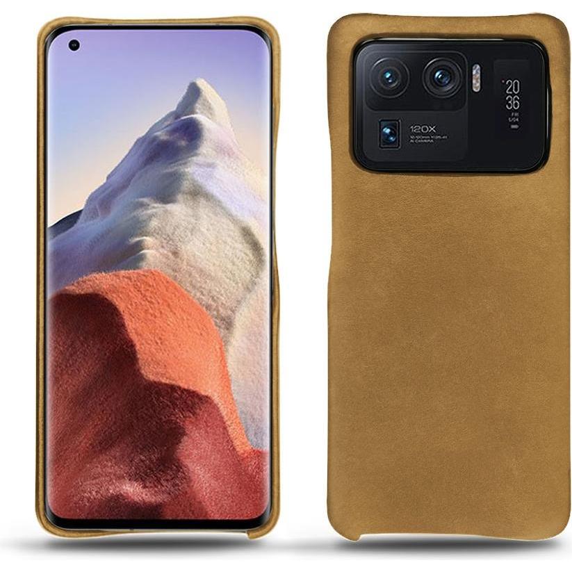 Noreve Lederschutzhülle (Xiaomi Mi 11 Ultra), Smartphone Hülle, Braun