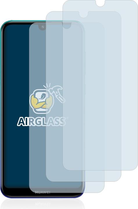 Actual product image BROTECT AirGlass Glass (3 pcs., Huawei Y7 (2019))