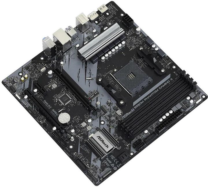 Productafbeelding AsRock B550M Phantom Gaming 4 (AM4, AMD B550, mATX)