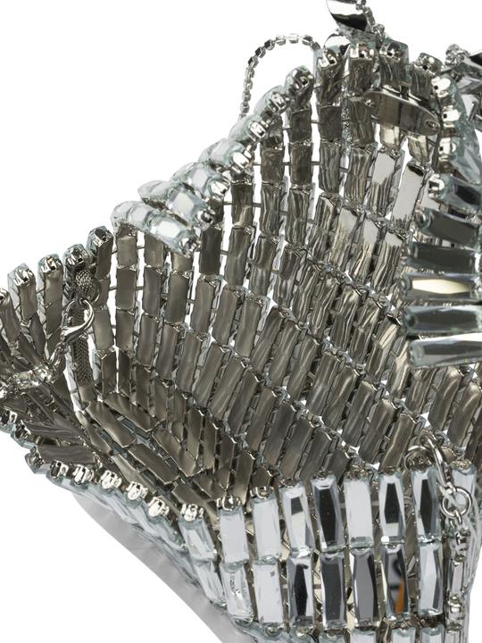 Produktbild Self-Portrait Mini crossbody bag with crystal bow