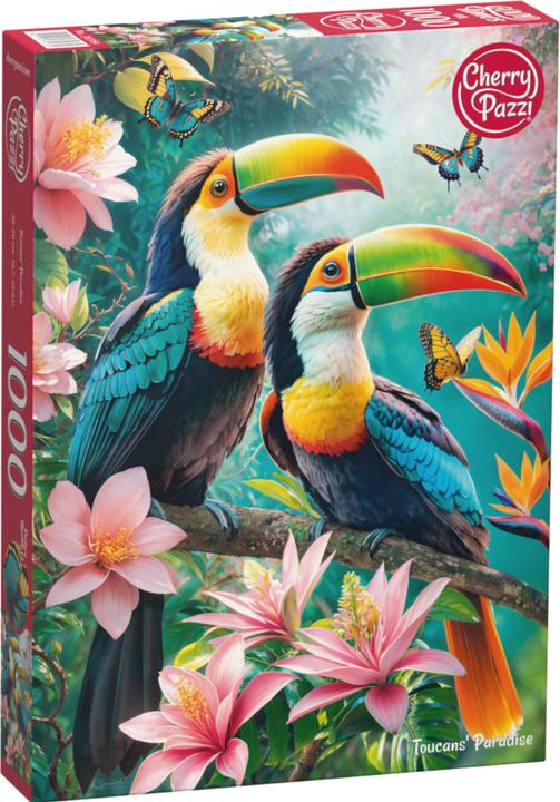 Produktbild Cherry Pazzi Puzzle 1000 Teile - Paradies der Tukane (1000 Teile)