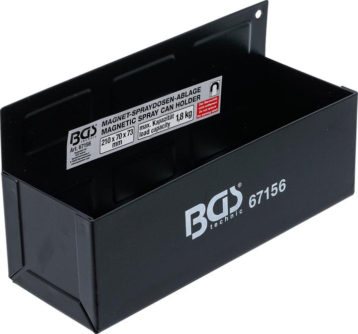 Image du produit BGS Plateau de stockage magnétique pour canettes | 210 mm