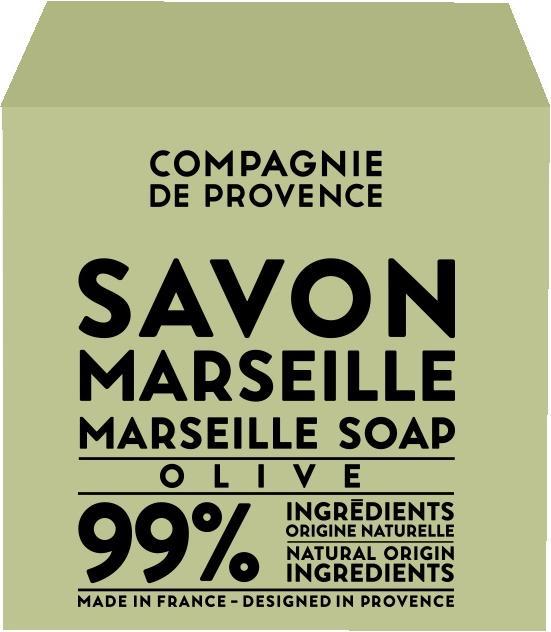 Produktbild La Compagnie de Provence Marseille Soap Olive (Hartseife, 400 ml)