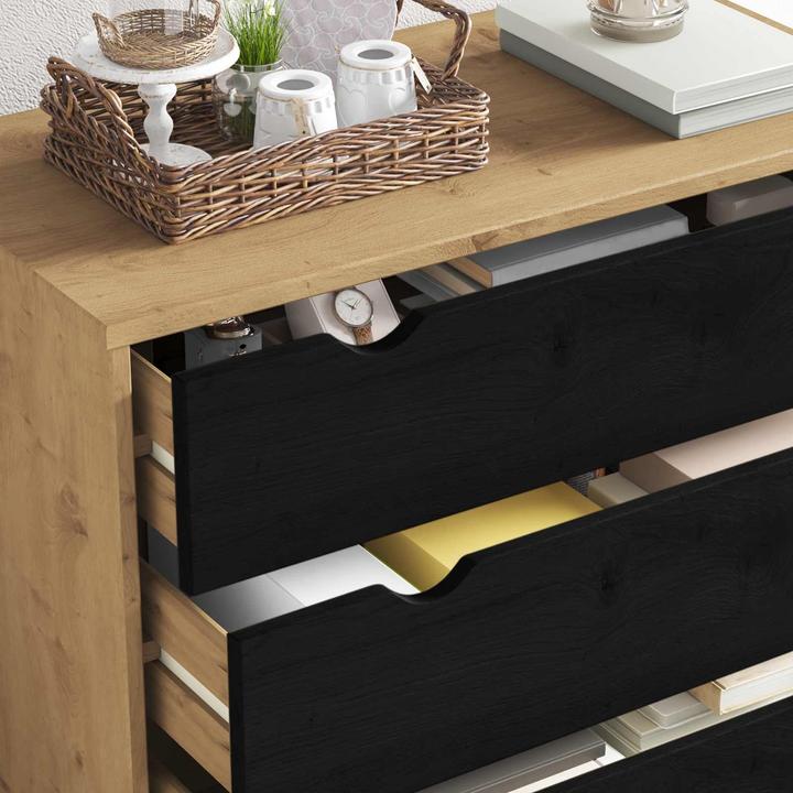 Produktbild vidaXL Massive Kiefer Kommode (76.50 x 39.50 x 90 cm)