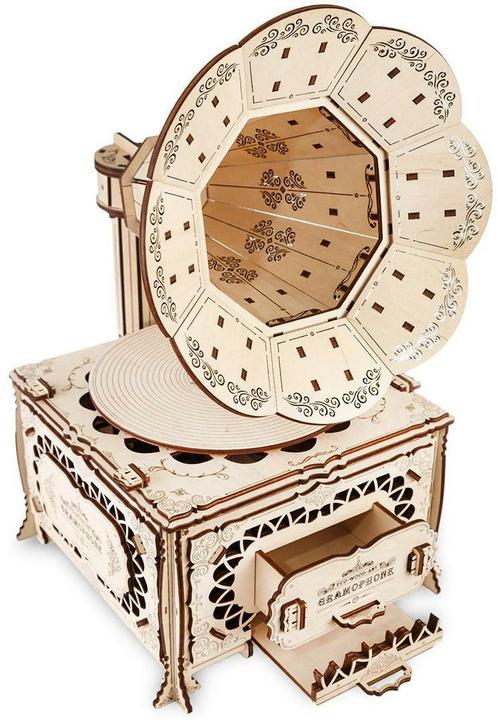 Produktbild Eco Wood Art Grammophon - 3D Holzbausatz