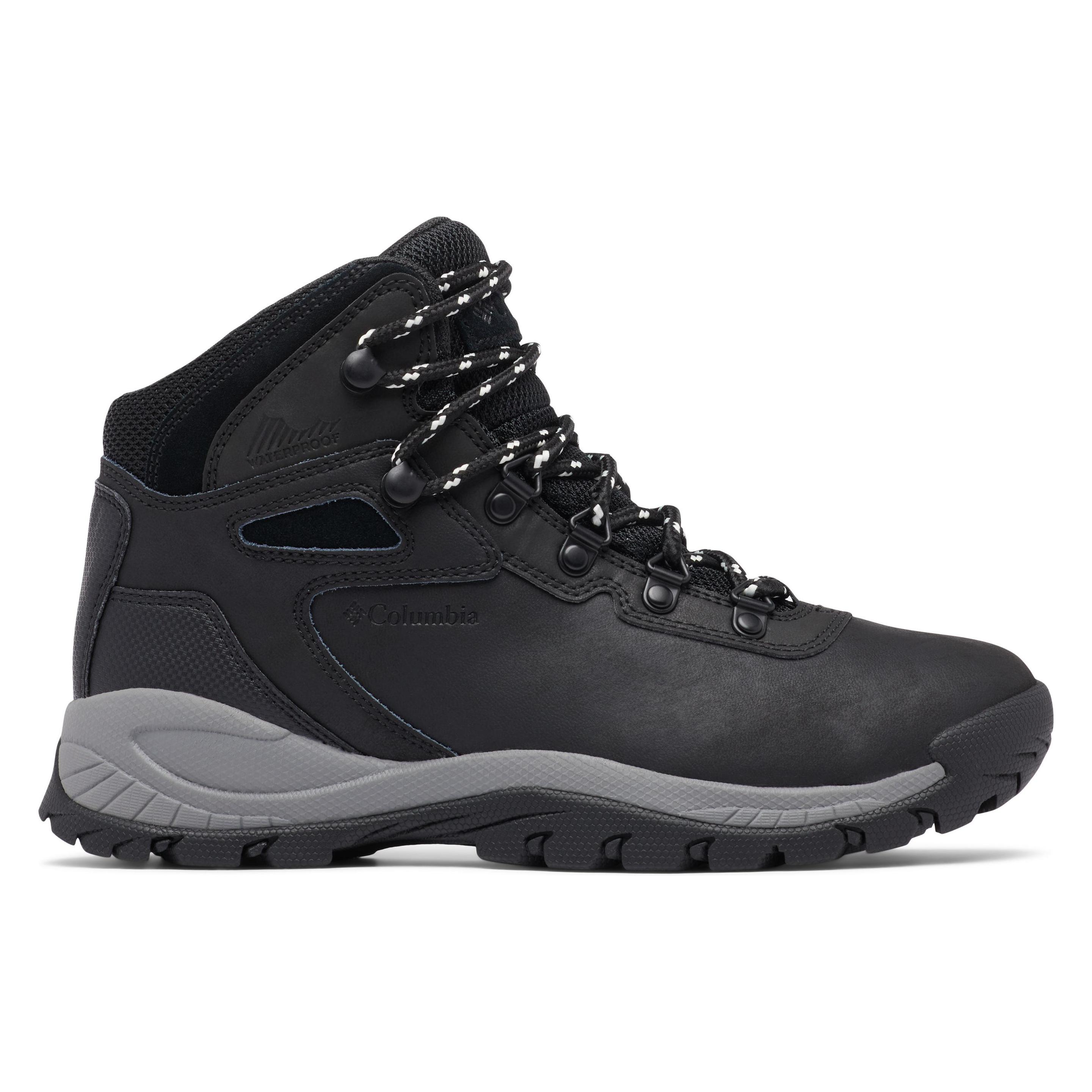 Columbia, Damen, Wanderschuhe, Newton Ridgeâ„¢ Plus Women's Wandelschoenen - Black, Chalk - Maat 39.5 (39.5), Schwarz