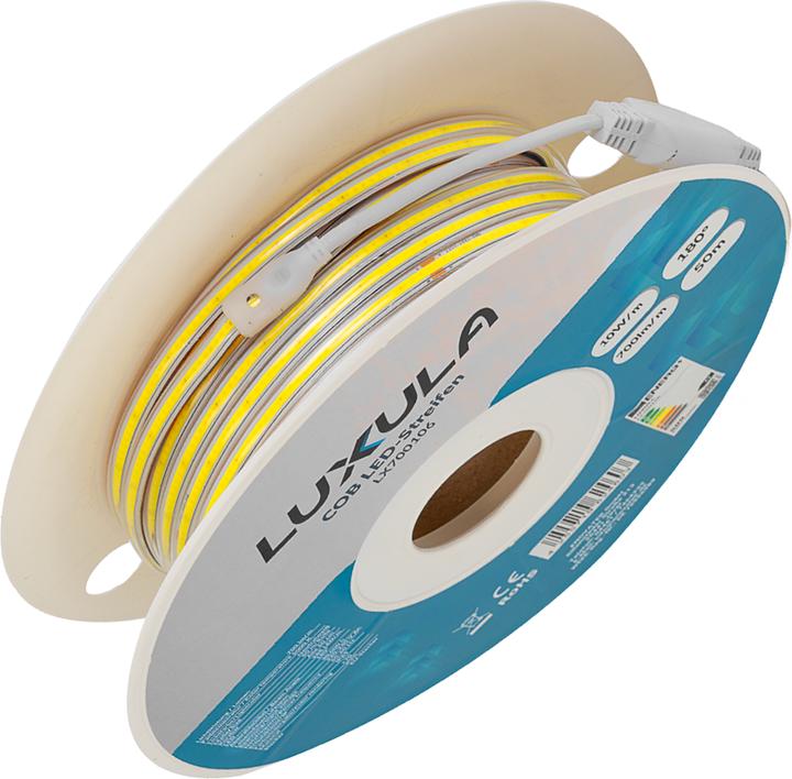 Luxula LED strip, green, 50m (Green, 5000 cm, Outdoor)